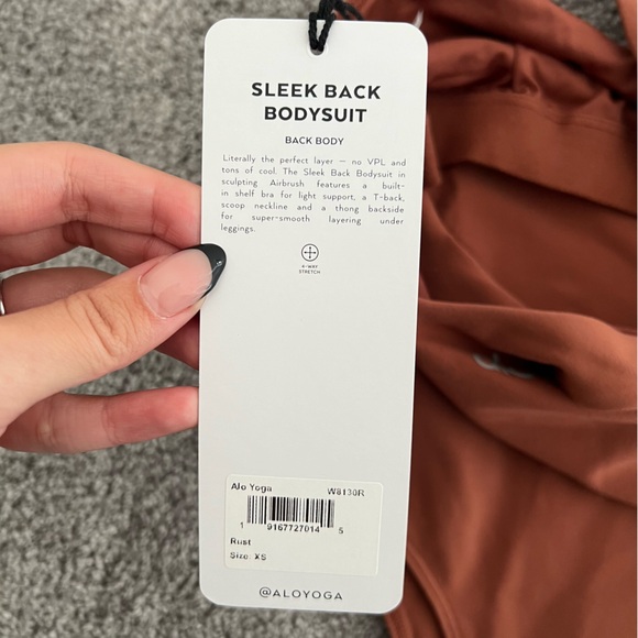 Alo Yoga Sleek Back Bodysuit. NWT - Picture 8 of 11